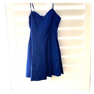 Bebe blue dress with tags